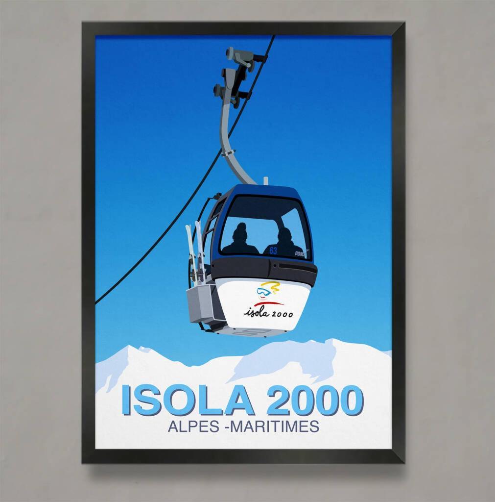 Joli T2, Centre, Parking Prive, Wifi, Local A Ski Isola 2000 Eksteriør billede